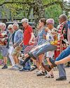 Crowds enjoy events for 80th anniversary Crowds enjoy events for 80th anniversary