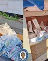 Police seize £10,000 of tobacco and drugs Police seize £10,000 of tobacco and drugs