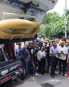 Delhi Govt Demonstrates Anti-Pollution Machines to Boost Road Cleaning Efforts Delhi Govt Demonstrates Anti-Pollution Machines to Boost Road Cleaning Efforts